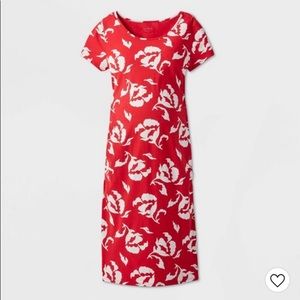 NWT Isabel maternity floral print t-shirt dress M